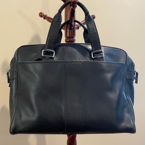 Coach leather briefcase